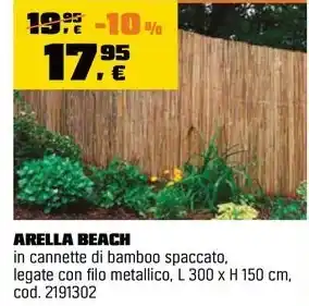 OBI ARELLA BEACH offerta