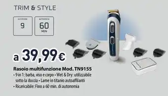 Unieuro TRIM & STYLE Rasoio multifunzione offerta