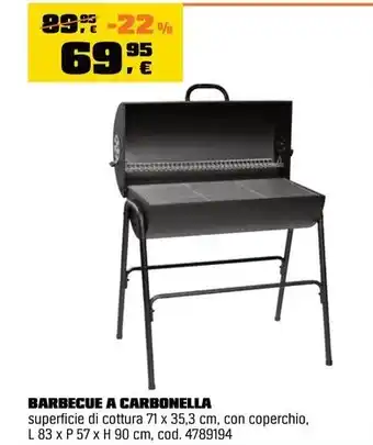 OBI BARBECUE A CARBONELLA offerta