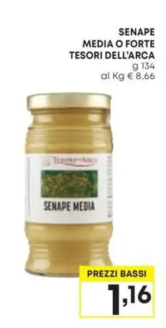SENAPE MEDIA O FORTE TESORI DELL'ARCA g 134