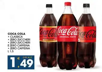 SeBón Supermercati COCA COLA L 1,5 offerta