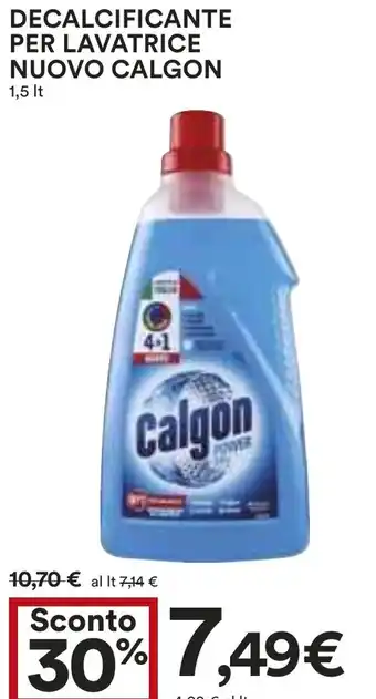 Coop Superstore DECALCIFICANTE PER LAVATRICE NUOVO CALGON 1,5 It offerta