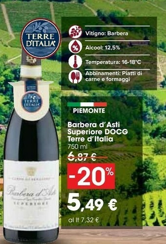 Carrefour Barbera offerta