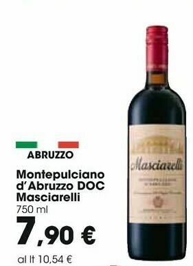 Carrefour Montepulciano d'abruzzo offerta