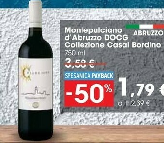 Carrefour Montepulciano d'abruzzo offerta