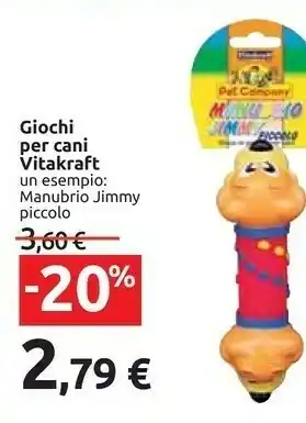 Carrefour Giochi per cani offerta