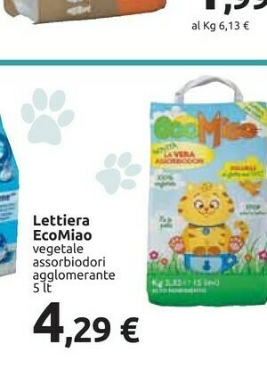 Carrefour Lettiera ecomiao offerta