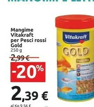 Carrefour Mangime per pesci rossi gold offerta