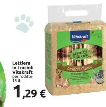 Carrefour Lettiera in trucioli per roditori offerta
