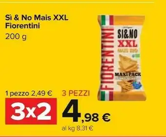 Carrefour Si & no mais 200 g offerta