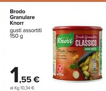 Carrefour Brodo granulare classico 150 g(ml) offerta