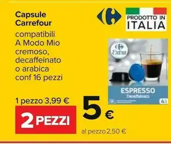Carrefour Carrefour capsule offerta