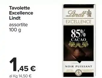 Carrefour Excellence 85% cacao noir puissant offerta