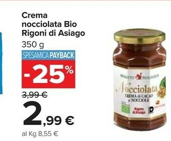 Carrefour Crema al cioccolato offerta
