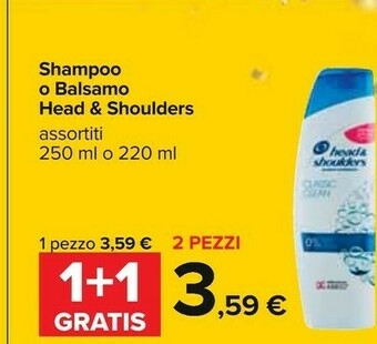 Carrefour Shampoo offerta