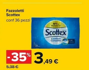 Carrefour Fazzoletti offerta