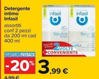 Carrefour Detergente intimo offerta