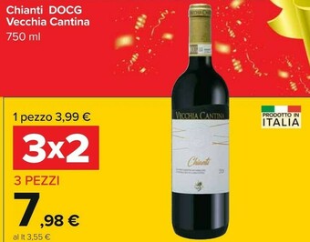 Carrefour Chianti 750 g(ml) offerta