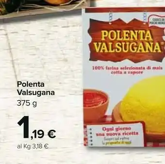 Carrefour Polenta offerta