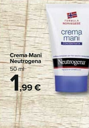 Carrefour Crema mani offerta