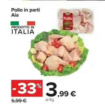 Carrefour Pollo in parti offerta