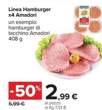 Carrefour Linea hamburger offerta