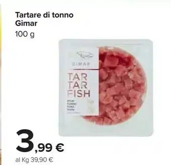 Carrefour Tartare di tonno offerta