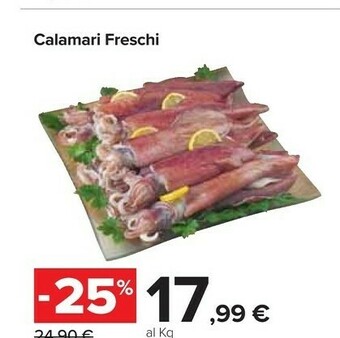 Calamari freschi