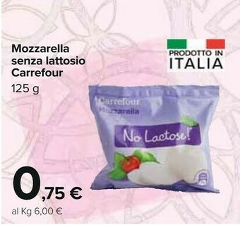 Carrefour Carrefour - mozzarella offerta