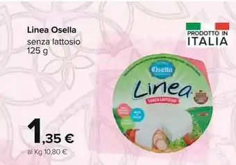 Carrefour Formaggio fresco linea senza lattosio 125 g(ml) offerta