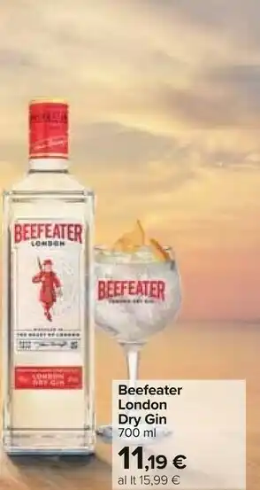 Carrefour London dry gin offerta