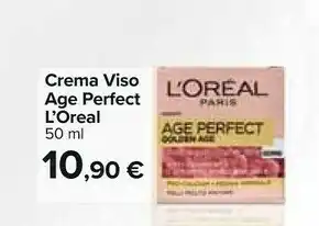 Carrefour Crema viso age perfect offerta