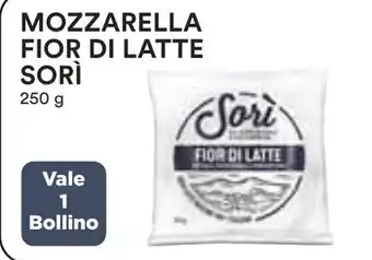 Coop Superstore MOZZARELLA FIOR DI LATTE SORÌ 250 g offerta