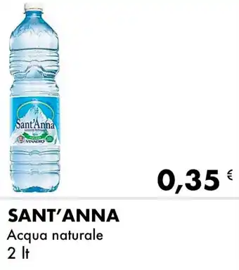 Iper Tosano SANT'ANNA Acqua naturale 2 It offerta