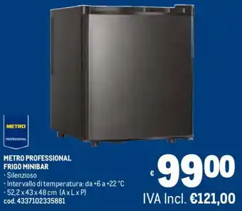 Metro METRO PROFESSIONAL FRIGO MINIBAR offerta