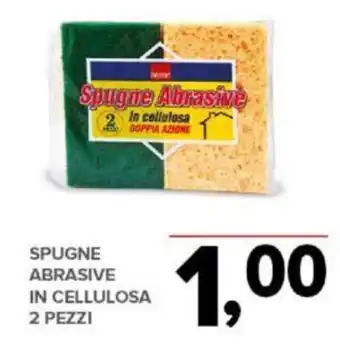 Todis SPUGNE ABRASIVE IN CELLULOSA 2 PEZZI offerta