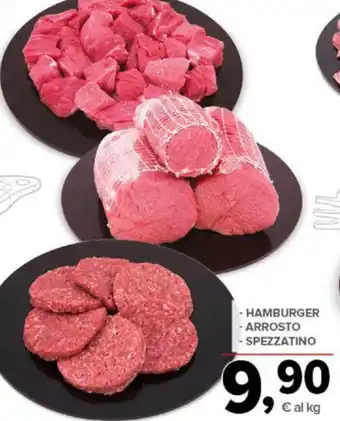 Todis HAMBURGER, ARROSTO, SPEZZATINO offerta