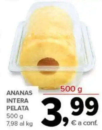 Todis ANANAS INTERA PELATA 500 g offerta
