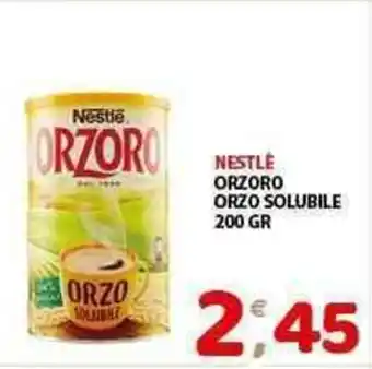 Mio Market NESTLE ORZORO ORZO SOLUBILE 200 GR offerta