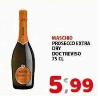 Mio Market MASCHIO PROSECCO EXTRA DRY DOC TREVISO 75 CL offerta