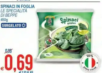 MD Discount Spinaci in foglia offerta