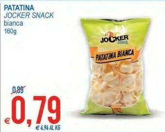 Jocker snack patatina