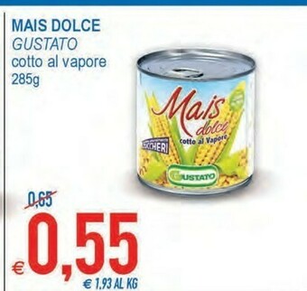 MD Discount Mais dolce cotto al vapore 285 g offerta