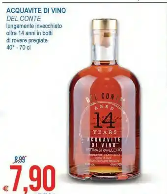 Del conte acquavite di vino