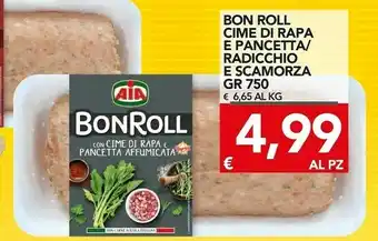 TuoDi Bon roll cime di rapa e pancetta/ radicchio e scamorza offerta