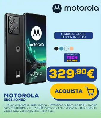 Euronics MOTOROLA EDGE 40 NEO offerta