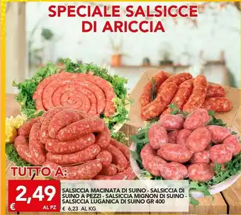 TuoDi Salsiccia macinata di suino offerta