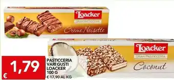 TuoDi Loacker pasticceria offerta