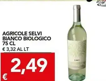 TuoDi Agricole selvi bianco biologico offerta