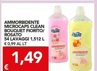 TuoDi Clean ammorbidente microcaps bouquet fiorito/ rosato offerta